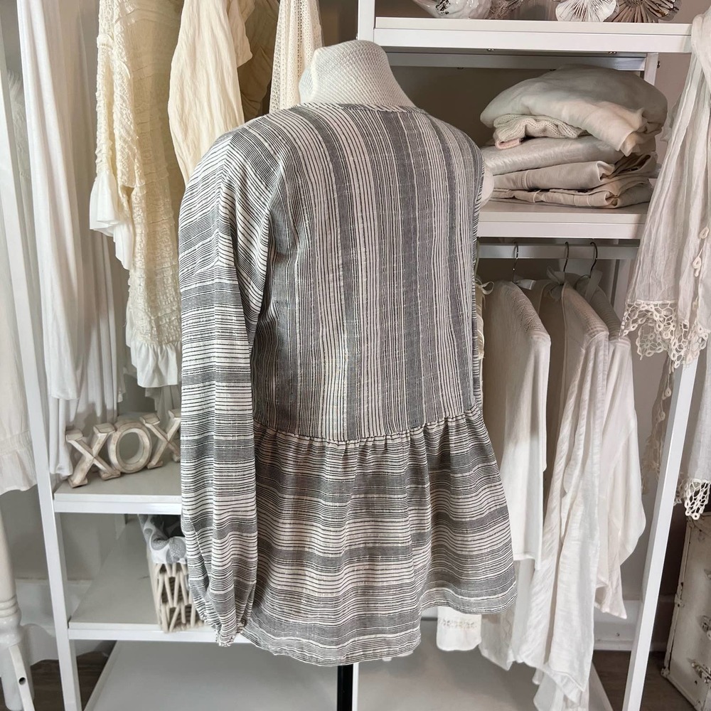 Fantastic Fawn women's size large baby doll top. lagenlook, boho #1414 - Picture 4 of 10